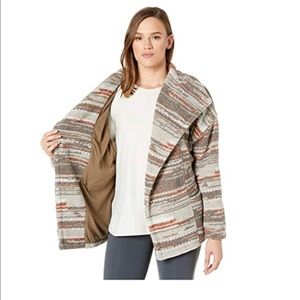 Prana The Arria Jacket wool blend coat New